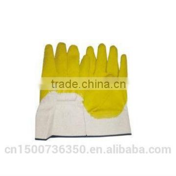 CE Aprroved safety latex dipped working glove/safety Glove