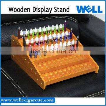 2014 Newest E-cigarette Acrylic/ Wooden Stand Display