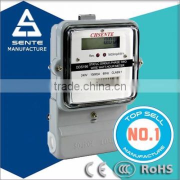 DDS7666 Type single phase electricity AMI, ZIGBEE AC static active watt electric meter