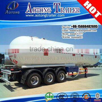 ASME 40 Cbm to 60 Cbm Butadiene Lpg Tank Semi Trailer,17 Tons to 30 Tons Isobutane Lpg Trailer, Ammonia Lpg Tank Trailers photo-5