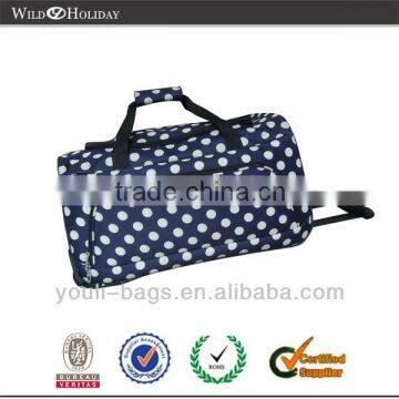 Printed design Trolley travel Bag