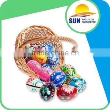 Food grade high quality colorful plastic Easter egg