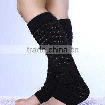 Hollow out Boot Socks, Weave Thick Knit Socks, Thick Warm Womens Leg Warmers, Knee Socks Thigh High Socks,