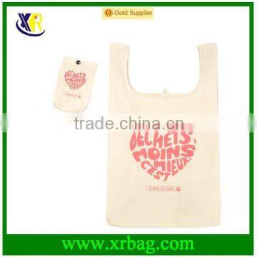 Custom Large Cotton Foldable Tote Shopping Bag photo-4