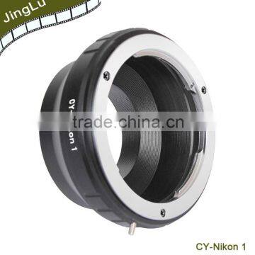 Lens adapter for CY mount lens to N1 J1 V1 camera body