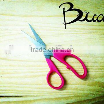 5" Stationery Stainless Steel Student Scissors With Plastic Handle BD-S1644 photo-2