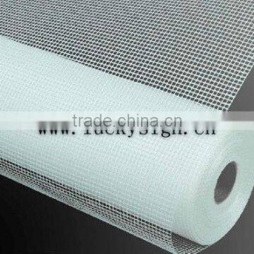 white fiber glass mesh