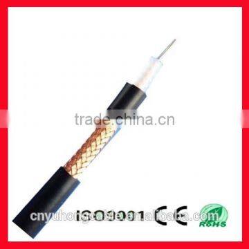 low loss coaxial rg6 type cable 75oHM for cable tv
