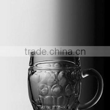 High quality Glass Beer Mug with handle