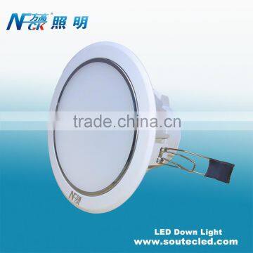 Pure white indoor SMD 12W led downlight