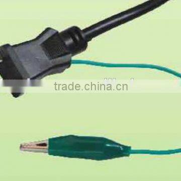 Japanese 3A/7A 125V Power Cord with two pins plug