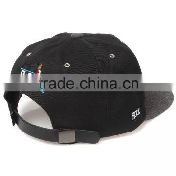 5 Panel Custom Wool and Acrylic 3D Embroidery Snapback Caps photo-5
