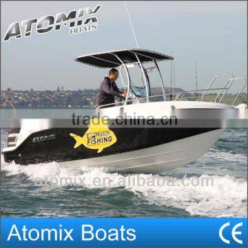 6m Fiberglass Leisure Boat With Outboard Engine (600 Center Console) photo-3