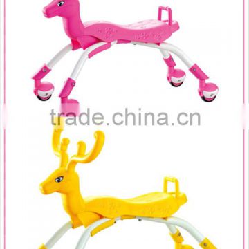 Multifunctional 360 Degrees Deer Children Sliding Ride On Car toys