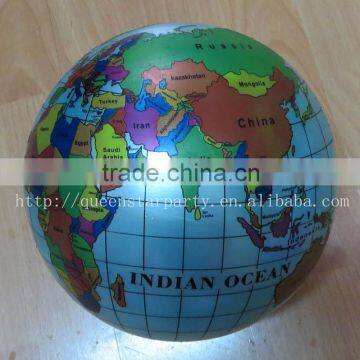 Inflatable balls full printed pvc ball toy world map