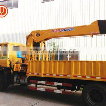 truck mounted lift 10 ton hydraulic truck crane remote controller