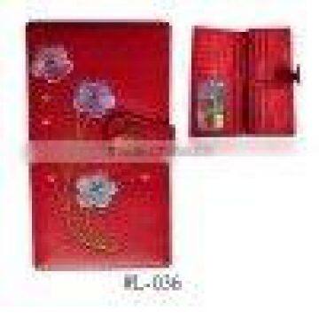 Durable PU Foldable Purse Gorgeous PVC Lady Wallet