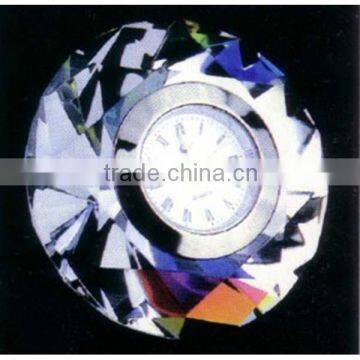 HOME OFFICE DECOR crystal small clocks for craft