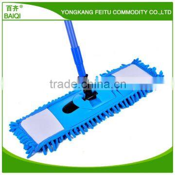 Hot Sale Telescopic Handle Microfiber Chenille Flat Mop