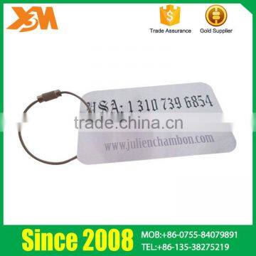 Low Price Personalized Laser Printing Custom Shape Dog Tag