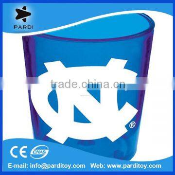 Party 2oz/60ml neon colored disposable plastic shot glass cup