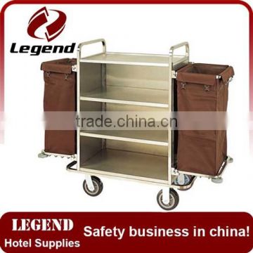 High quality customized housekeeping maid trolley for hotel