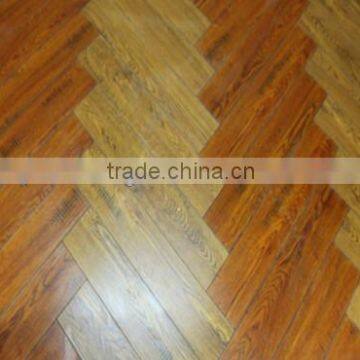 12mm high quality herringbone parquetry