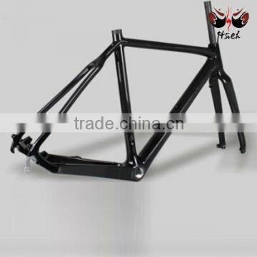 Cyclecross Carbon Frame Top:1-1/8'',Down:1-1/2''