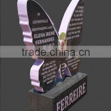 granite butterfly monument