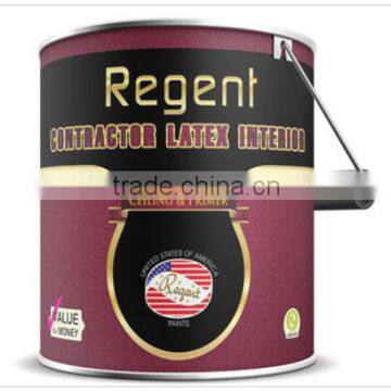 Economic contract latex paint based on polyvinyl alcohol copolymer