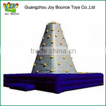 best quality PVC inflatable climbing wall on sale