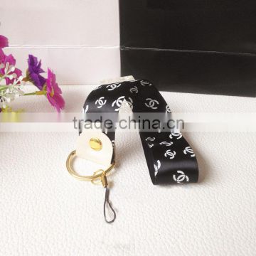 Cheap Custom Satin Short Lanyard For Mobile Phone