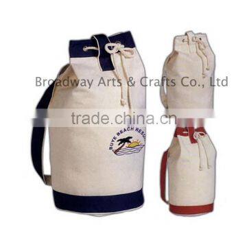 High quality customized cotton backup drawing bag