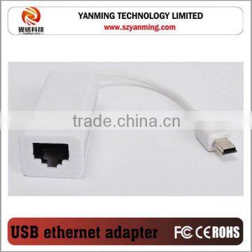 wired mini usb ethernet network adapter