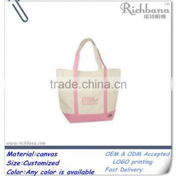 wholesale canvas tote bag with silk printing