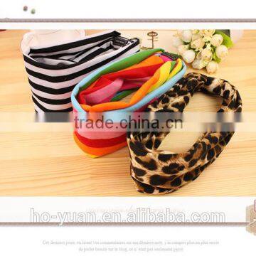 Hot Women Cotton Turban Twist Knot Head Wrap Headband Twisted Knotted Hair Band photo-3