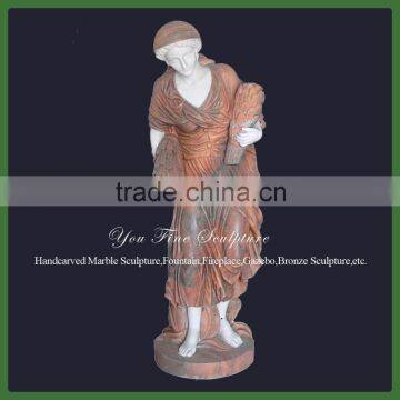 Garden Stone Lady Statue, Lady Sculpture