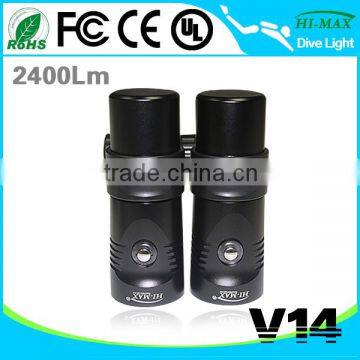 Best Selling Wide Angle 110 UVscuba Strong Light Torch Diving