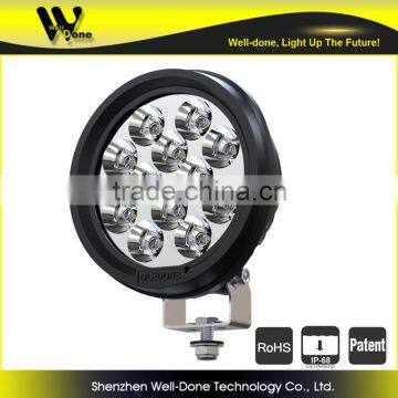 Round Shape 60w Narrow Beam Led Spot Vehicle Lights photo-2