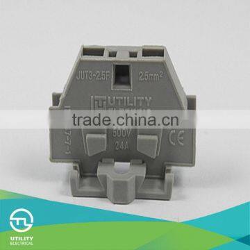 JUT3-2.5F Electric Cable Connector Spring Cage Clamp Terminal Blocks Free Sample Worldwide photo-2