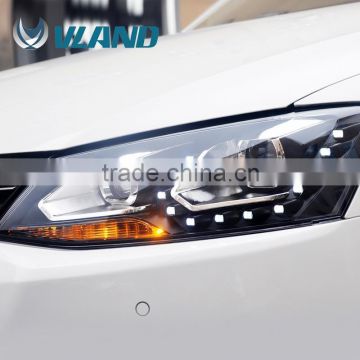 CE CCC E-mark certifications headlight type high power led auto headlights jetta led headlamp