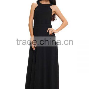 LZ009 Onix Coal Maxi Dress | Marisara