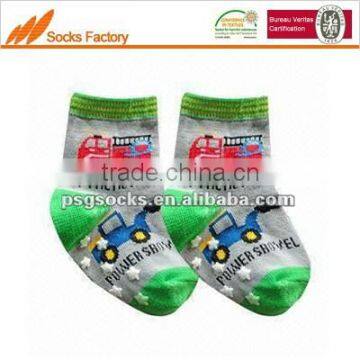 high quality fancy baby jaquard 3D socks