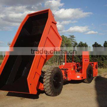 China Articulated Underground Mining Dump Truck For Medium Scale Rock Excavation