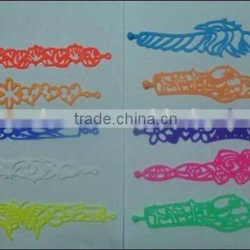 silicone tattoo bracelelet