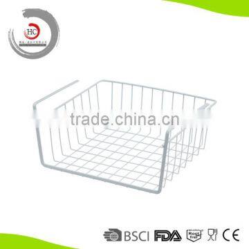 Multifunction Iron Flooding Plastic Hanging Basket Cabinets Basket Tableware Basket
