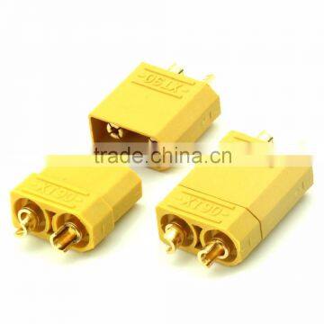 XT90 banana plug and socket,24k gold connector banana plug