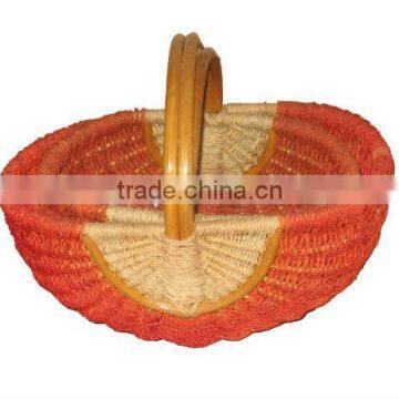 Vietnam rattan core picnic basket