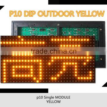 P10 text module with red blue green yellow white colore leds panel