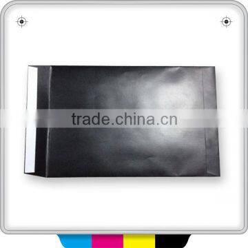 Black standard envelope size envelopes